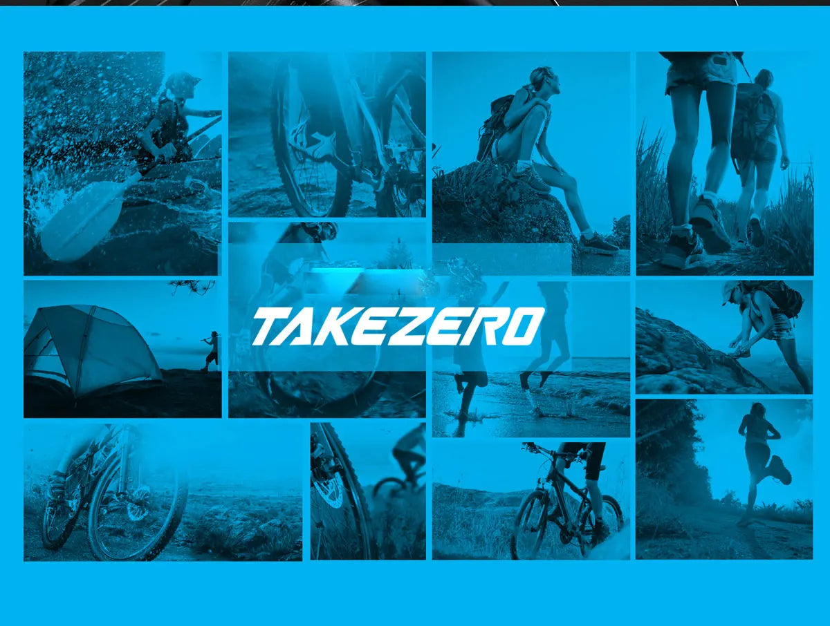 TAKEZERO TZ07 Bicycle Tail Bag Saddle Bag Mountain Bike EVA Hard Shell Road Bike Rear Bag Riding Equipment Accessories