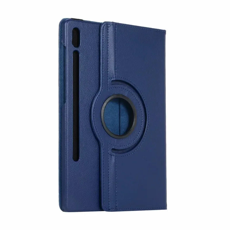 Case For Samsung Galaxy Tab A9 Plus S9 S8 S7 FE Plus 12.4 SM X210 X710 X716 X718 X810 X700 X800 360 Rotating Flip Stand Cover