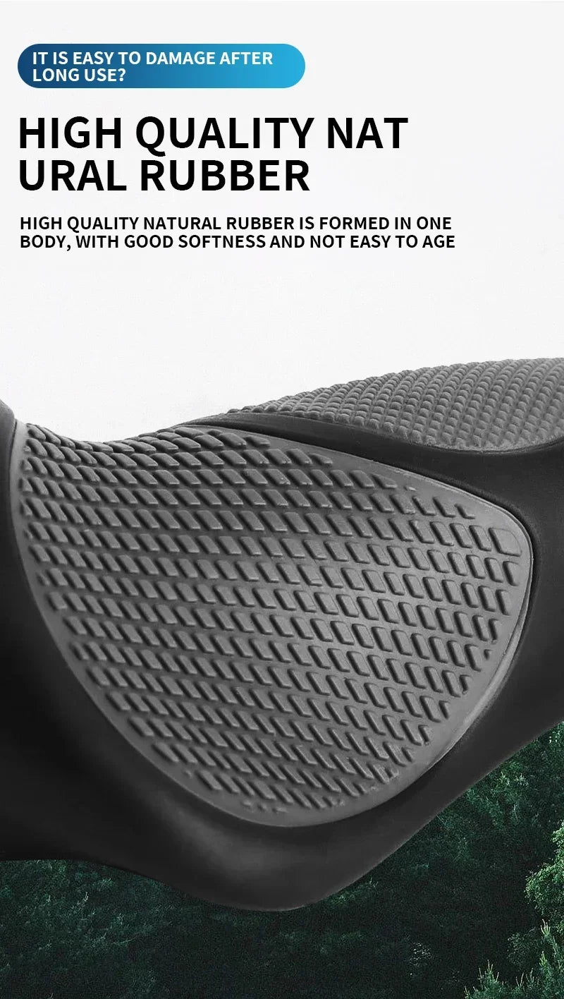BUCKLOS Bike Handlebar Grips Ergonomics with Extended Bar Non-slip Rubber Bike Grips Durable MTB Cuffs Bicycle Accessories