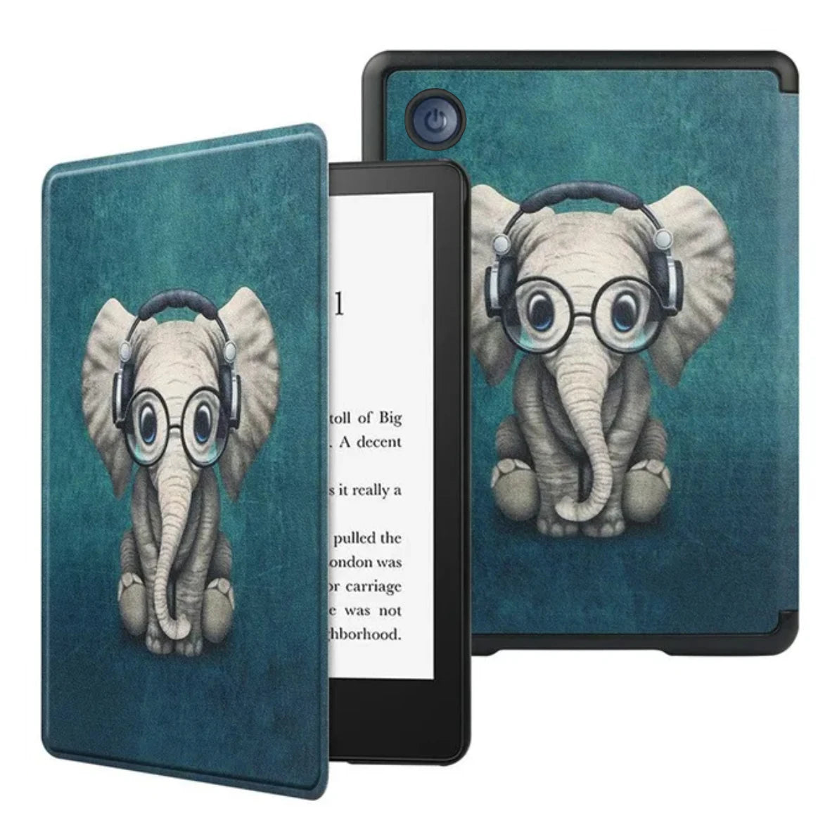 For Kobo Clara BW / Clara Colour 2024 Case 6 inch Auto Wake Sleep PU Leather Cover Soft Magnetic Ereader Hoesje N365 N367 Funda