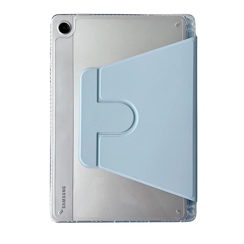 For Samsung Tab S7 S8 S9 11 FE 10.9 S10 Plus 12.4 inch Case Magnetic Smart Cover For Tab A9 Plus 11" Left Pencil Holder Funda