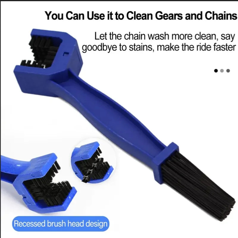 Portable Chain Cleaner MTB Cycling Cleaning Kit Bicycle Scrubber Brushes Set Bike Wash Repair Tool for Road Cycling