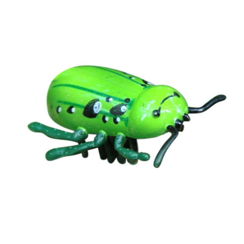 Mini Electric Bug Pet Dog Cat Toy Interactive Cute Ladybird Beetle Animal Shape Cat Toys Walking Insect Cat Playing Supplies