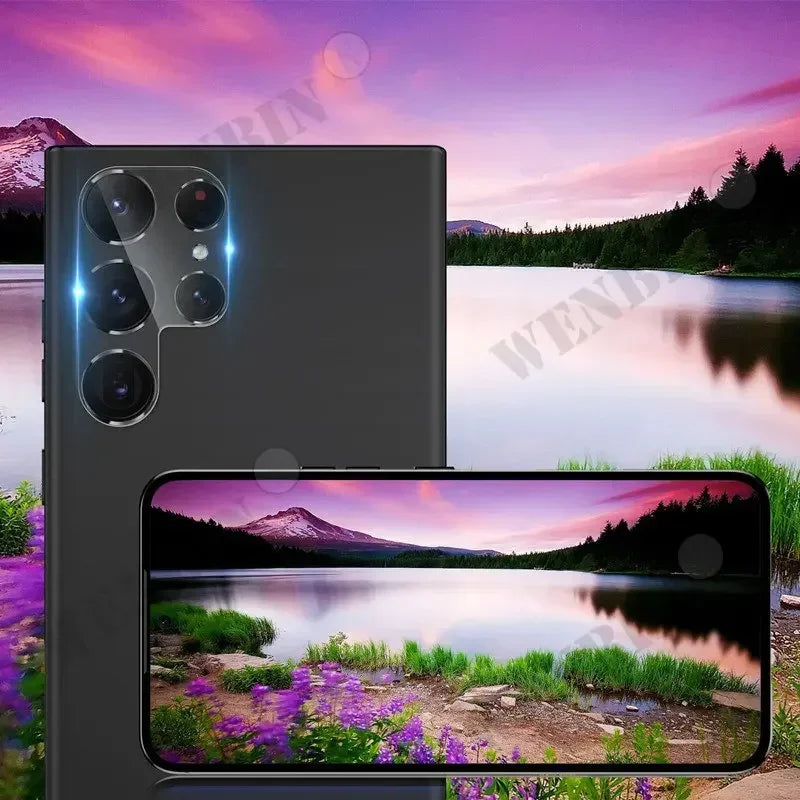 5 PCS 3D Camera Protector Glass For Samsung S25 S24 S23 S22 Ultra Plus S24 FE Lens Protective Glass Film For Samsung A56 A36 A16
