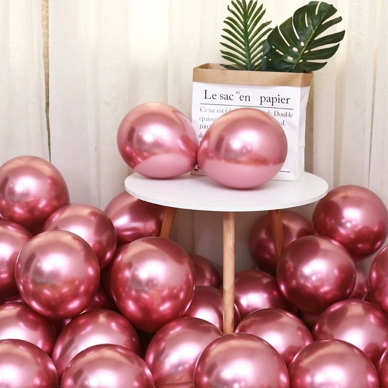 10-100Pcs Pearl Latex Balloon White Pink Blue Helium Ball Wedding Adult Birthday Party Decoration Baby Shower Globos
