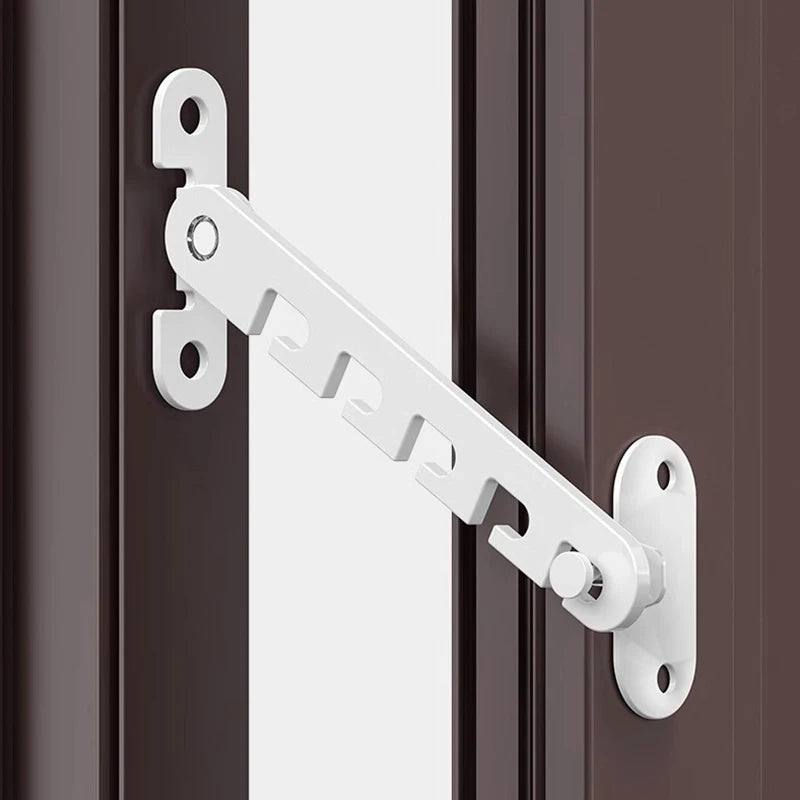 Adjustable Windowlock Child Safety Lock Stopper Falling Prevention Lock Limiter Care For Baby Child Protection Window Restrictor