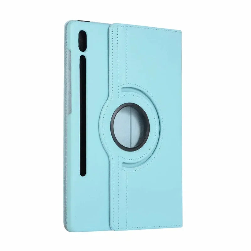 Case For Samsung Galaxy Tab A9 Plus S9 S8 S7 FE Plus 12.4 SM X210 X710 X716 X718 X810 X700 X800 360 Rotating Flip Stand Cover