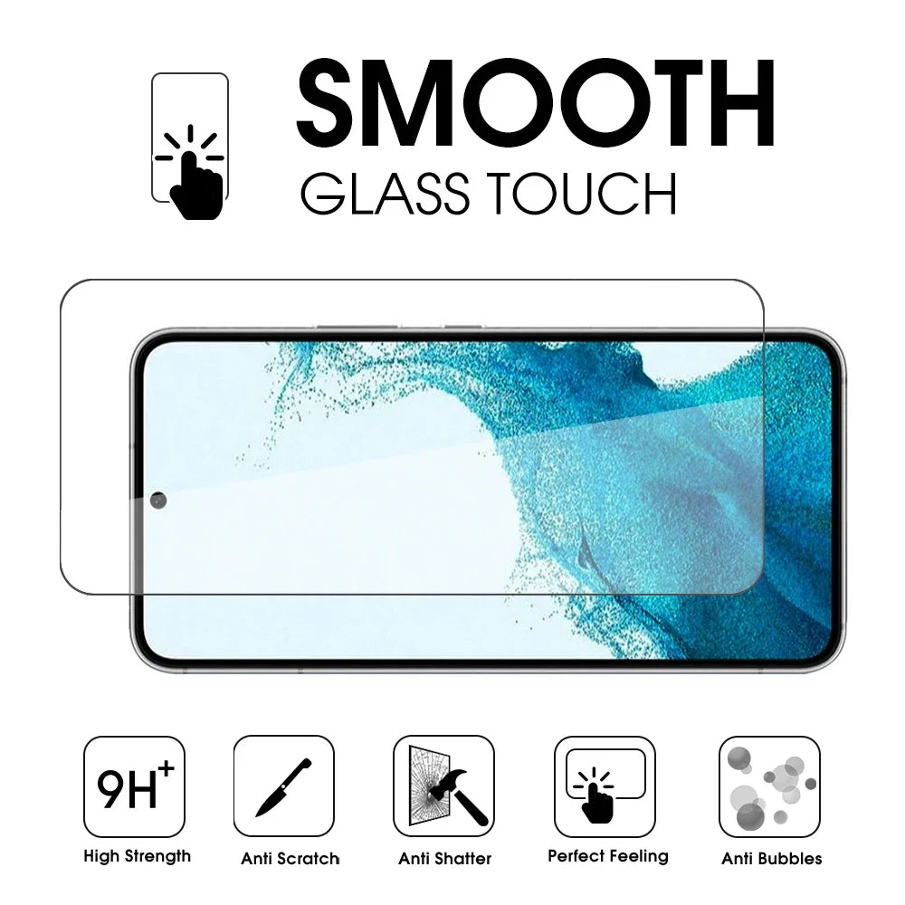 HD Tempered Glass Screen Protector For Samsung S23 Plus 5G S23+ 9H Premium Explosion-Proof HD Film Cover For S23Plus S 23 5G New