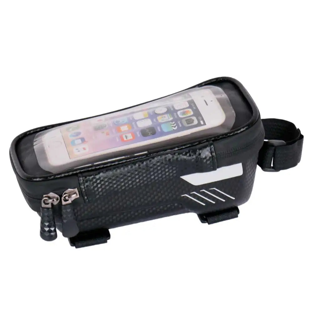 Bicycle Bag Waterproof 6.5 Inches Phone Case Storage Touch Screen MTB Road Bike Bag Cycling Top Front Tube Frame Bag