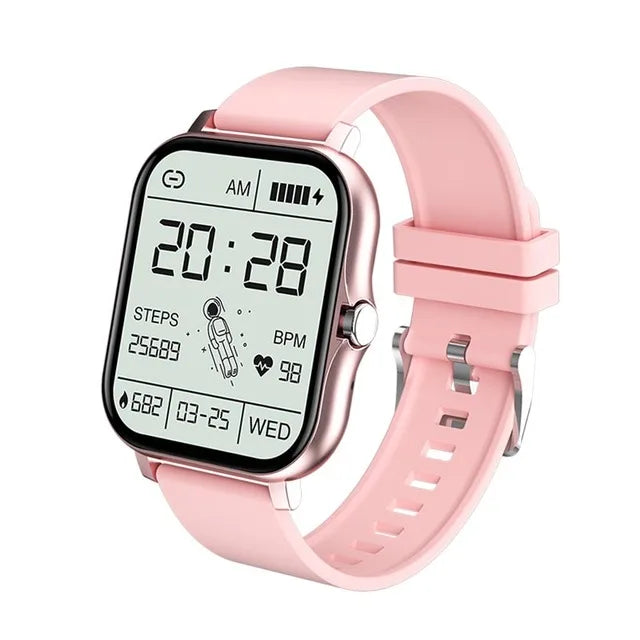Sport Smart Watch Fitness Health Monitor Waterproof Smartwatch Bluetooth Call Watches for Men Women IOS Xiaomi Huawei 2024