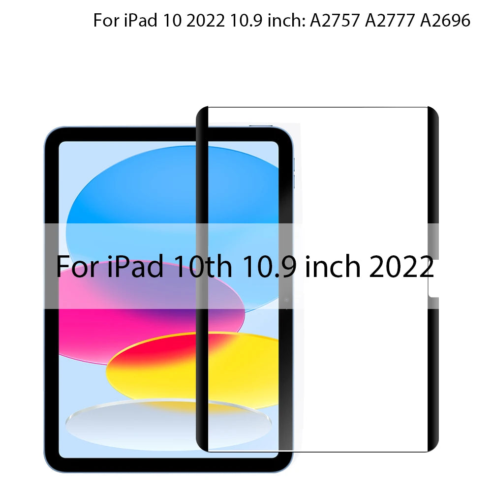 Like Paper Film For Ipad Pro 13 11 2024 12.9 10 9 10th 9th Generation 10.2 Screen Protector On Ipad Air 5 4 2 3 Mini 6 Magnetic