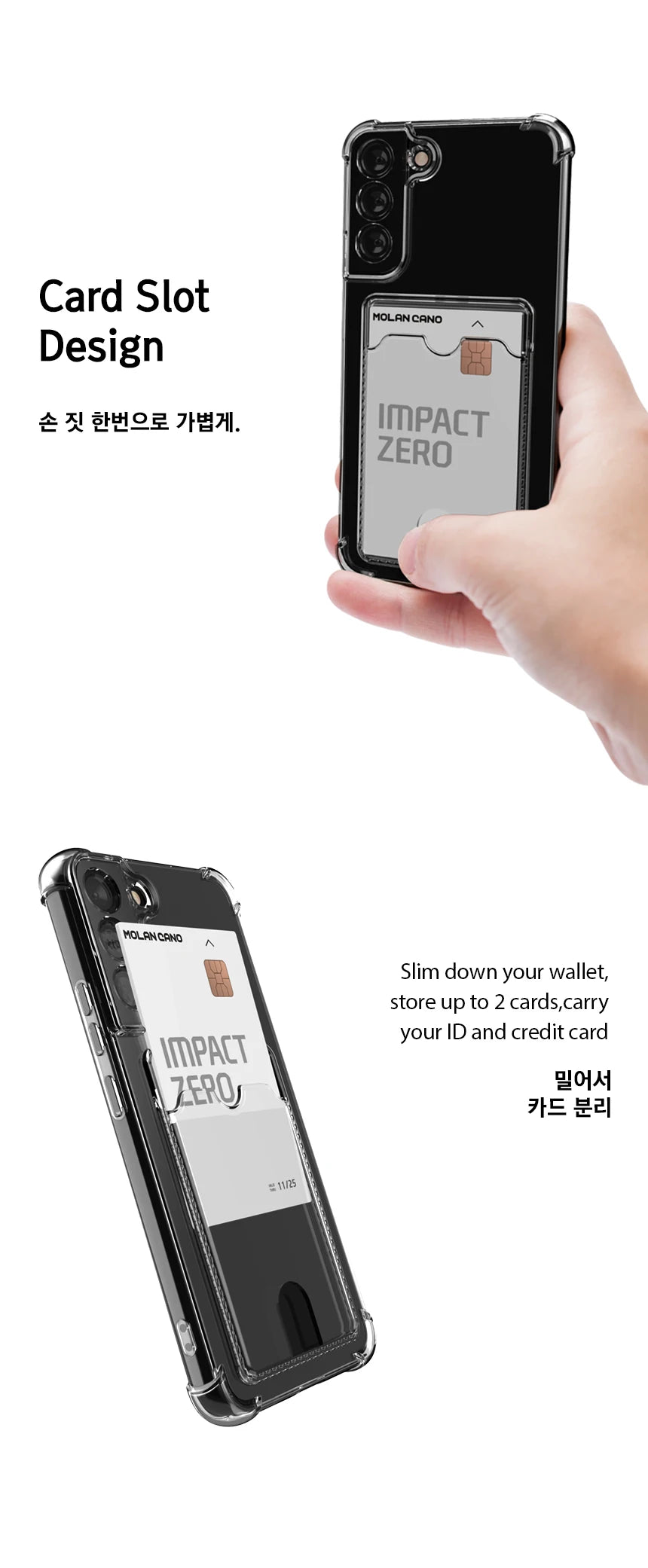 Clear Shockproof Soft TPU Wallet Case For Samsung Galaxy For Samsung S24 S23 S22 S21 Ultra Plus S20 FE Note Card Holder Pocket