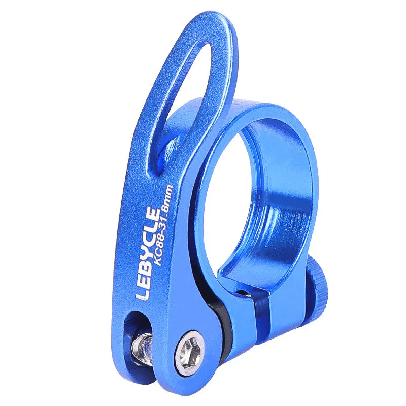 Lebycle Road Bike Aluminum Ultralight Quick Release Bicycle Seat Post Clamp BIKE SEAT PILLAR QUICK RELEASE
