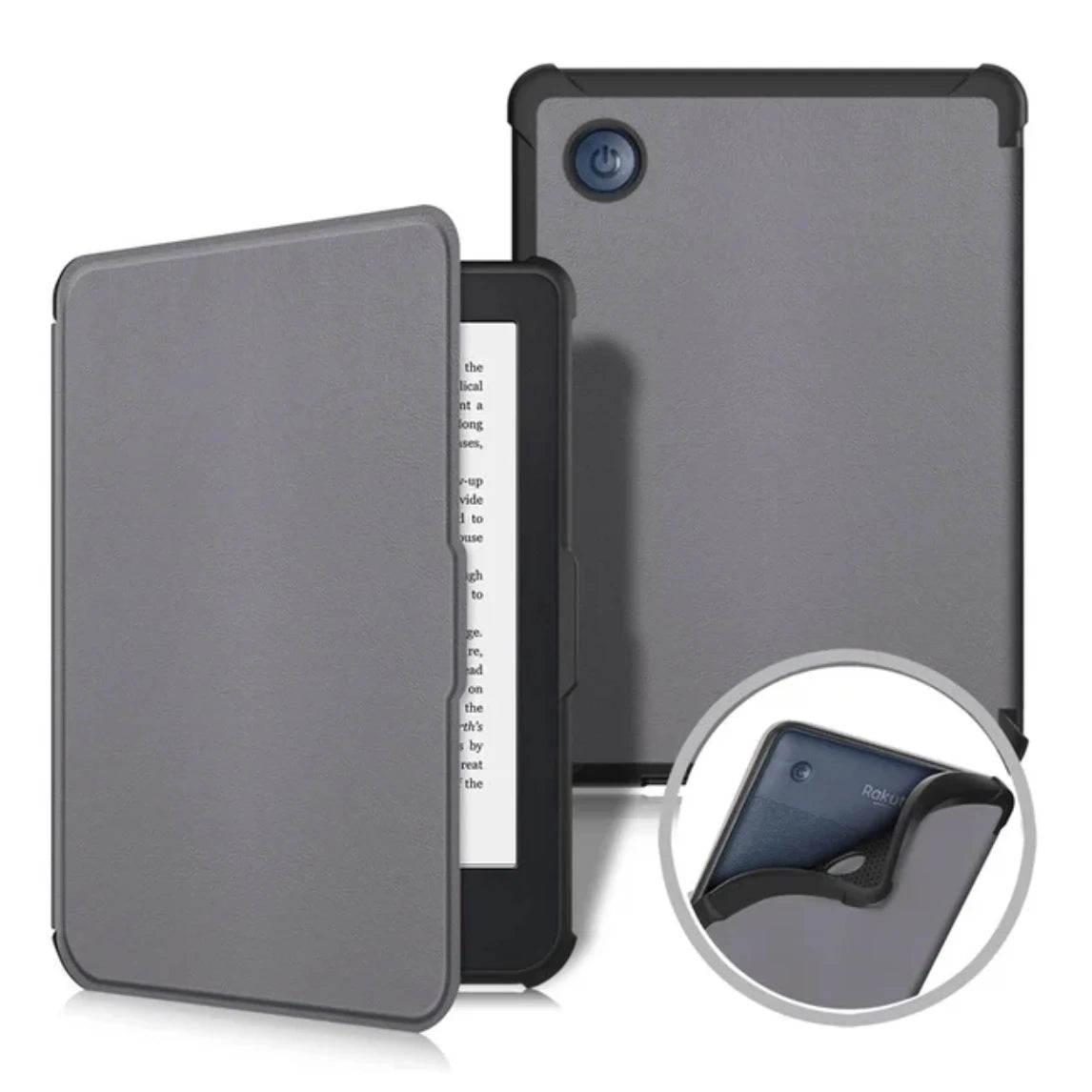 For Kobo Clara BW / Clara Colour 2024 Case 6 inch Auto Wake Sleep PU Leather Cover Soft Magnetic Ereader Hoesje N365 N367 Funda