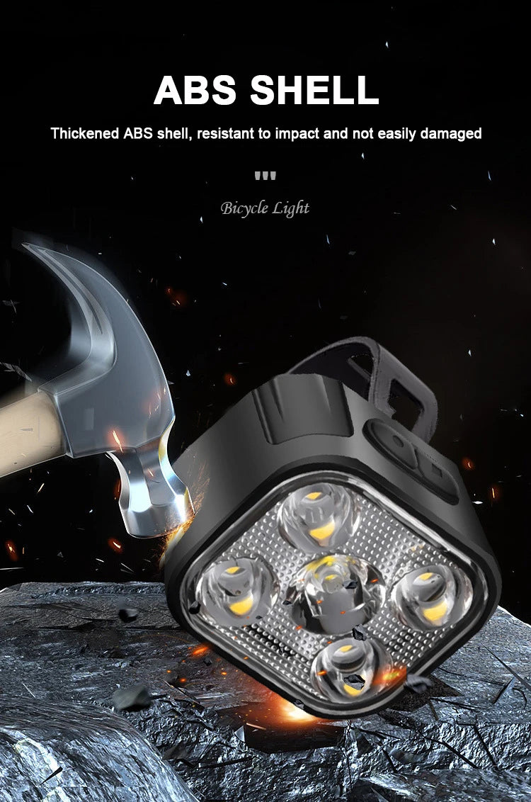 Bicycle Lights High Bright Cycling Lamp Front and Rear USB Rechargeable MTB Bike Headlight Taillight Waterproof Lantern Lighting