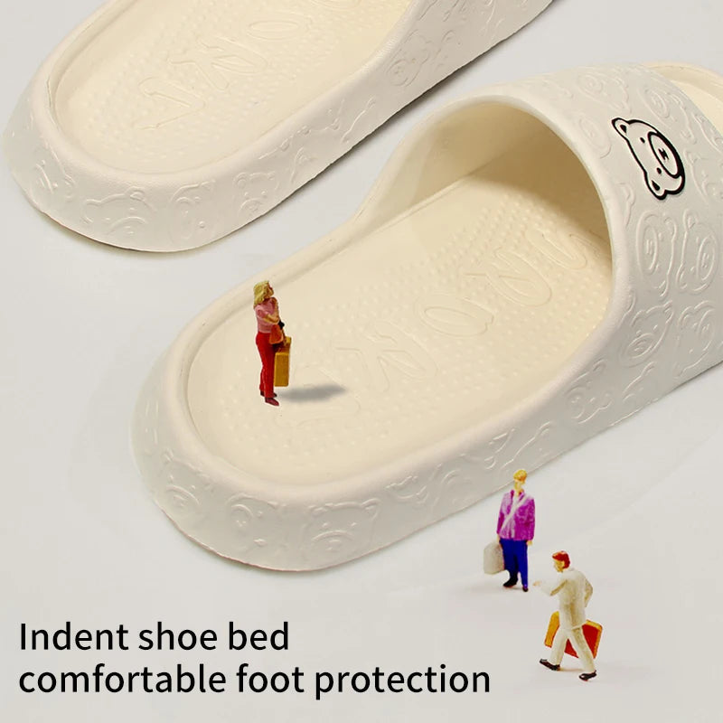 Non-slip Slippers Female Outer Wear Bathroom Bathroom Indoor Home Sandals Female Summer Eva