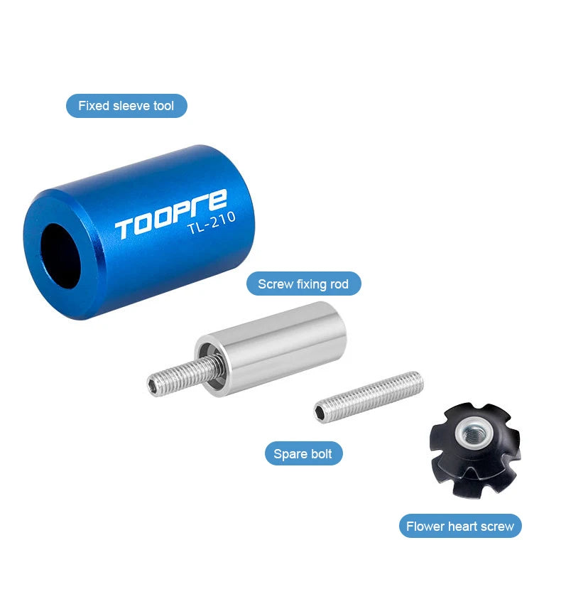 Bicycle Front Fork Star Nut Fitting Tool MTB Bike Steerer Tube Headset Components Tool Maintenance