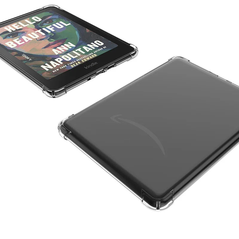 For Kindle Paperwhite 12th 7 inches 2024 Transparent Case for Kindle colorsoft Soft Cover for Kindle PaperWhite 6 7" 2024