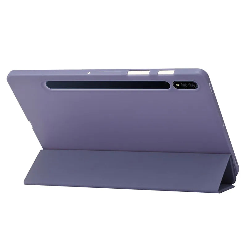For Galaxy Tab S9 FE 5G Case 10.9 2023 Folding Stand Magnetic Soft Silicone Back Tablet Cover for Samsung Tab S9 FE S9FE Case