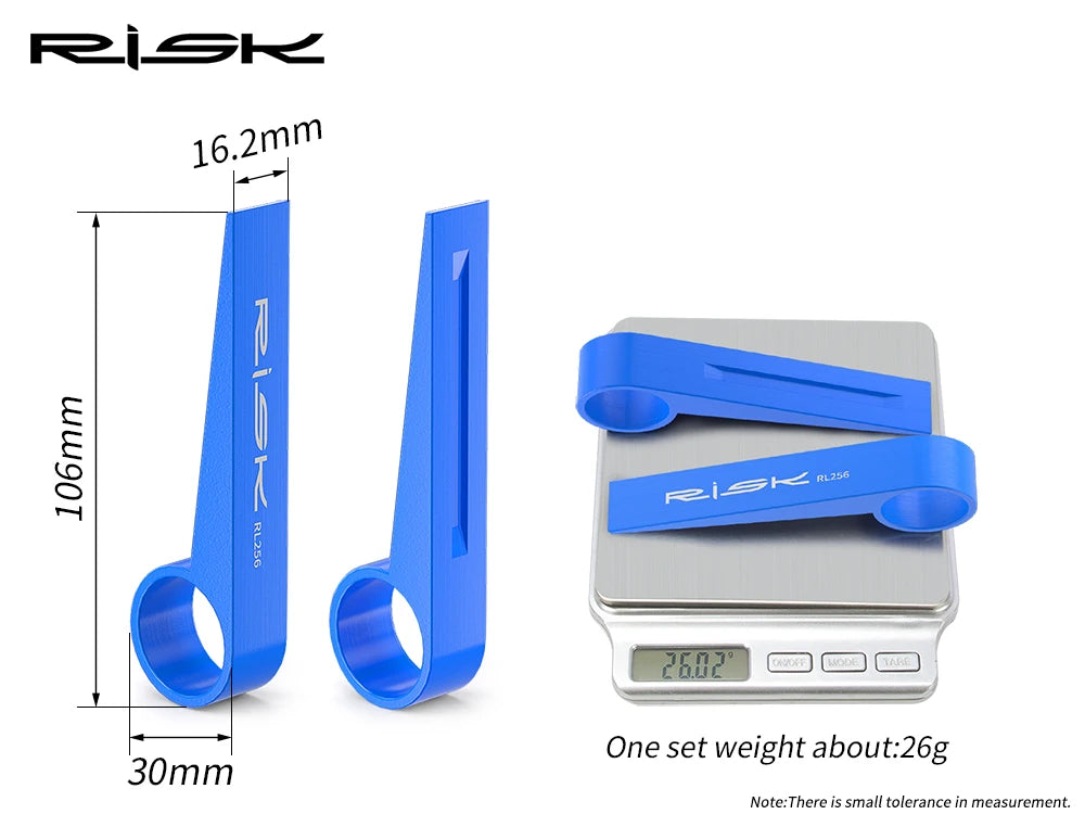 RISK one Pair Bike Hydraulic Disc Brake Piston Press Tool Bicycle Caliper Reset Retracting Maintenance Repair