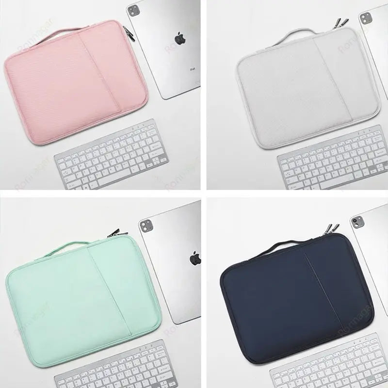 Tablet Sleeve Bag Samsung Galaxy Tab S9 S10 Plus 2024/S8/S7 11" S9+/S8 +/S7+FE 12.4''A9/A8/S7/A7/S6Lite 10.4 Pockets Pouch Funda