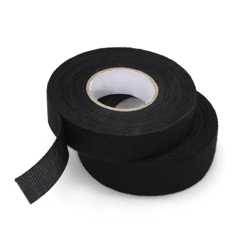 Electrical Tape Heat-resistant Harness Bundle Insulation Auto Wiring FabricCloth Wrap Waterproof Cable Organizer Adhesive Tapes
