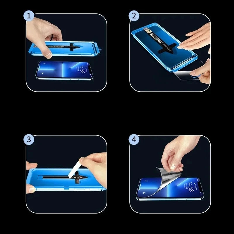 Privacy Tempered Glass for Samsung Galaxy S24 Ultra S24+ Plus One Click Easy Install Anti-spy Screen Protector S24ultra