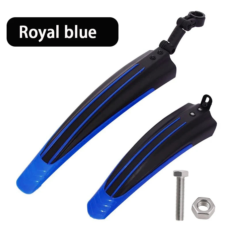 2pcs Bicycle Fenders Splash Fender Guard Set Mountain Bike Rear Front Mudguard Cycling Riding Accessories For 20/22/24/26 Inch