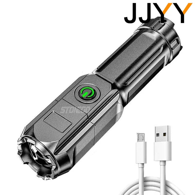 Mini Keychain Lamp Keychain Pocket Torch USB Rechargeable LED Light Flashlight Lamp Waterproof Keychain Light 1PC