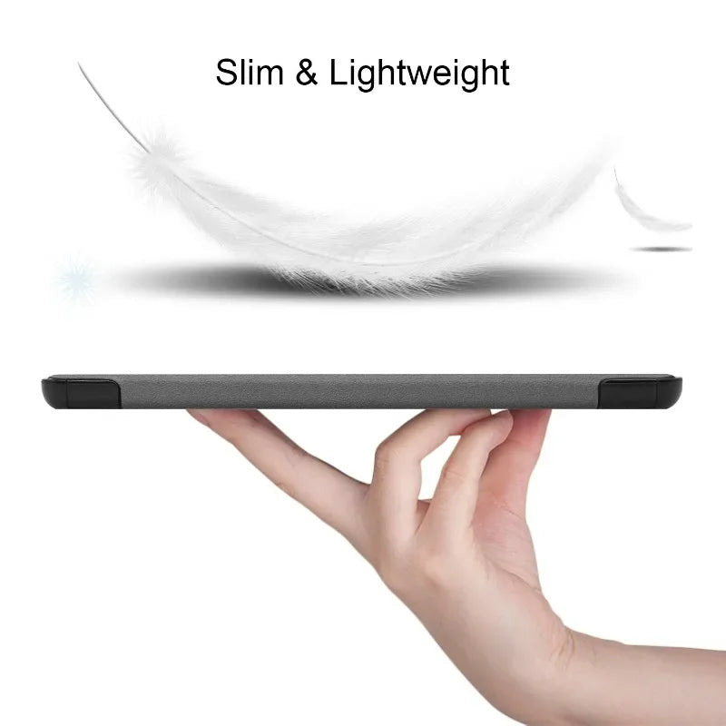 For Samsung Tab S10 Ultra Case 14.6 Inch SM-X920 Flip Case Tri-Folding Stand Magnetic Smart Cover for Galaxy Tab S10 Ultra Cover