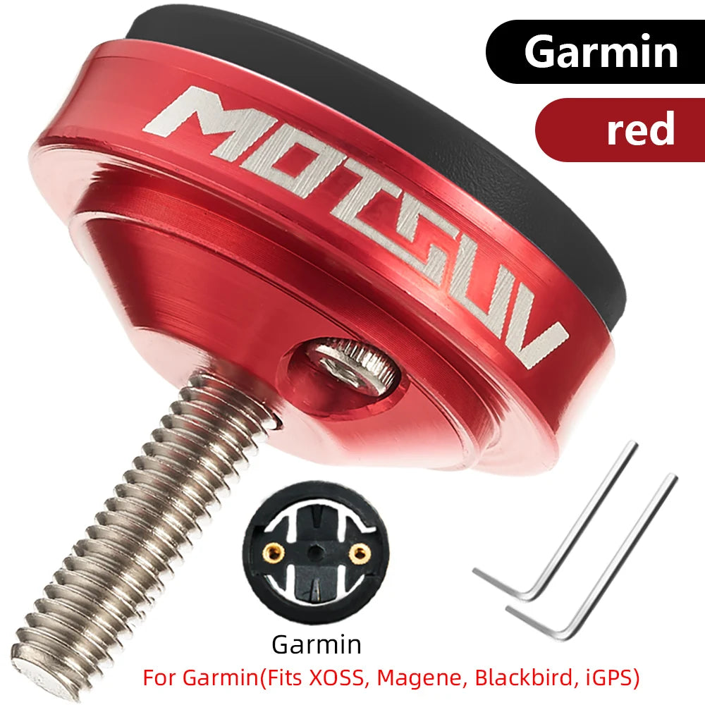 MOTSUV Bicycle Computer Mount Stem Garmin Bryton Wahoo Holder Cycling Stopwatch GPS Speedometer Bracket MTB Bike Accessories