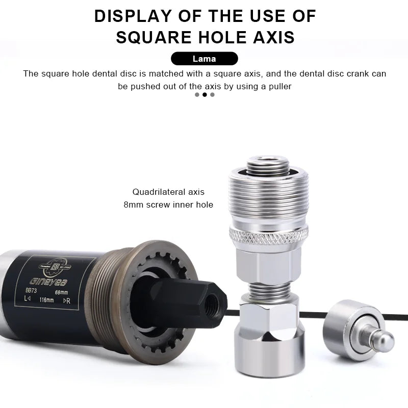 Professional Bicycle Crankset Puller Crank Arm Puller Remover Bike Crank Wheel Extractor Puller Bolt Crankset Pedals Repair Tool