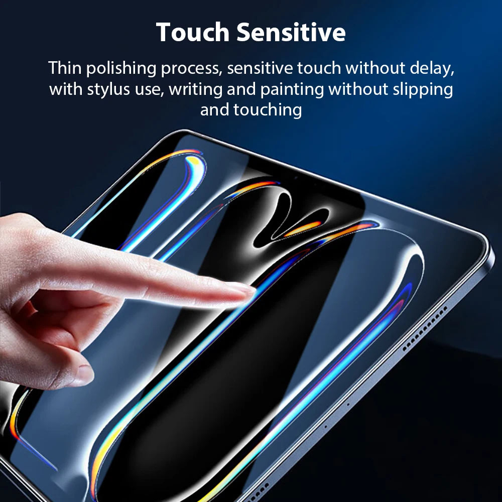 2Pcs Tempered Glass Screen Protector For Ipad Pro 13 11 12.9 M4 Air 5 4 3 2 Mini 6 9 9th 10 10th Generation 10.2 9.7 Accessories
