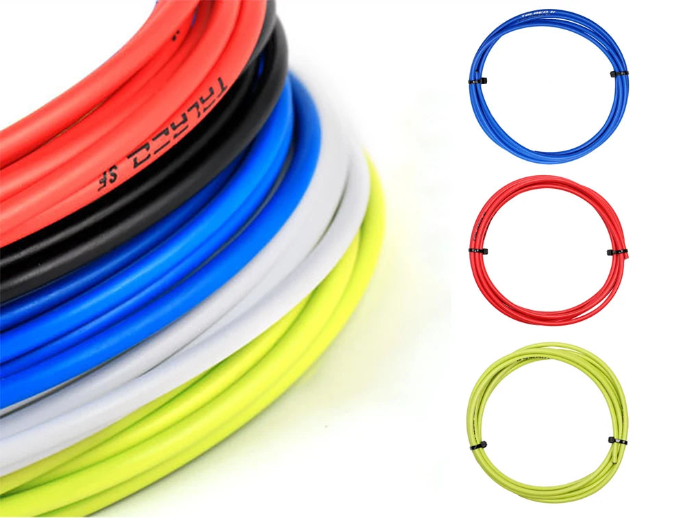 3m Bicycle Brake Cable/Shift Cable Housing 4mm/5mm Bike Brake Cables Tube MTB Road Bikes Brake Shifter Derailleur Cable Line
