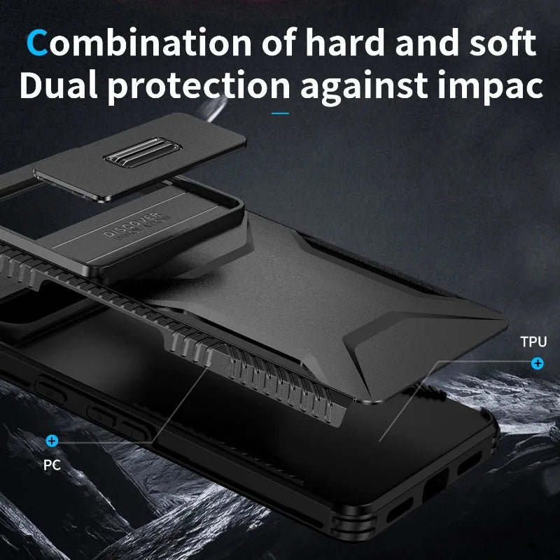 Military-grade Anti-fall and Anti-slip Camera Lens Slide Out Phone Case for Pixel 7 7PRO 7A 8 8PRO 8A 9/9PRO 9PRO XL Hard shell