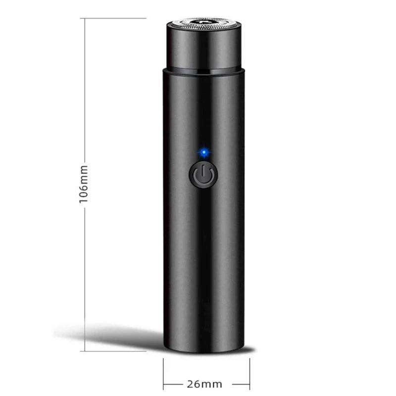 Razors For Men Mini Electric Shaver USB Charging Models Portable Shaver Razor Long Lasting Black No Skin Machine Shaving
