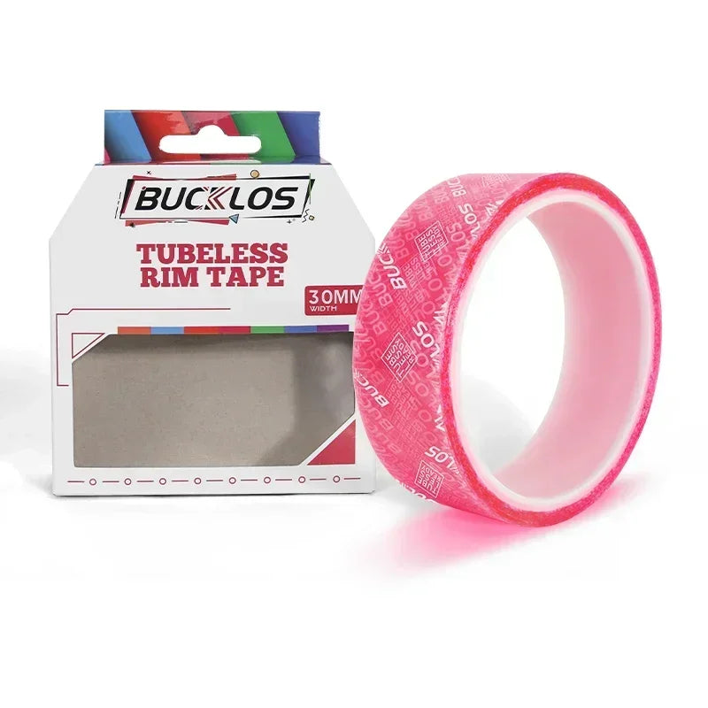 BUCKLOS MTB Bicycle Tubeless Rim Tapes 10M MTB Tire Liner Vacuum Tire Pad 17-35MM Road Bike Rim Tape Strips Cycling Wheel