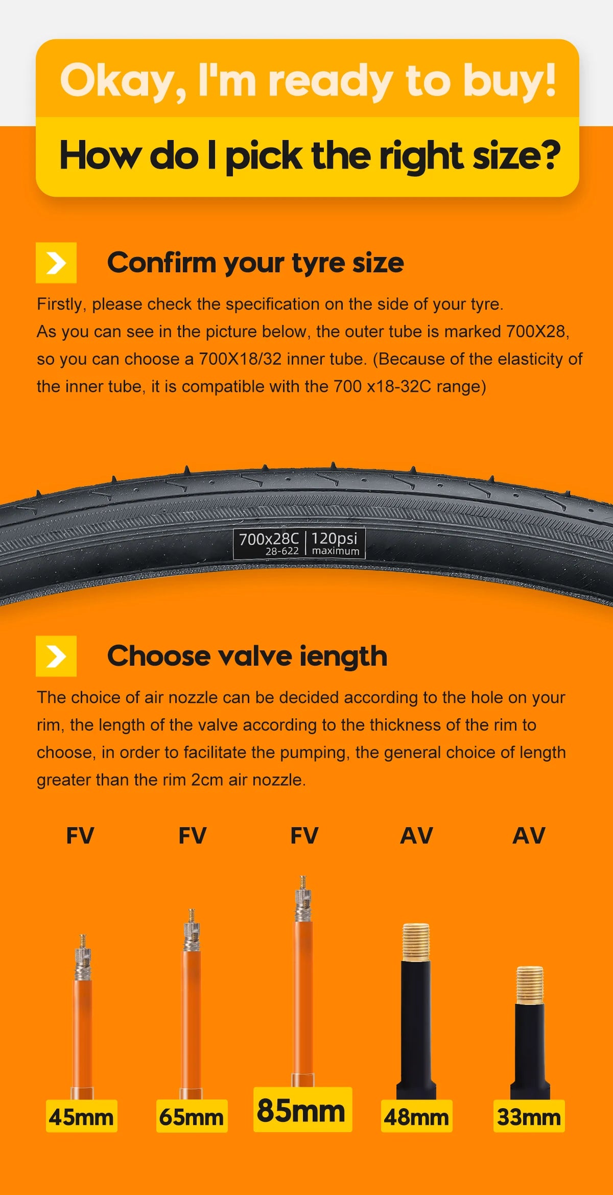 CYCLAMI 30g Ultralight Bike Inner Tube 700 x 18 23 25 28 30 32 Road Bicycle 700C TPU Material Tire 65mm Length FV French Valve