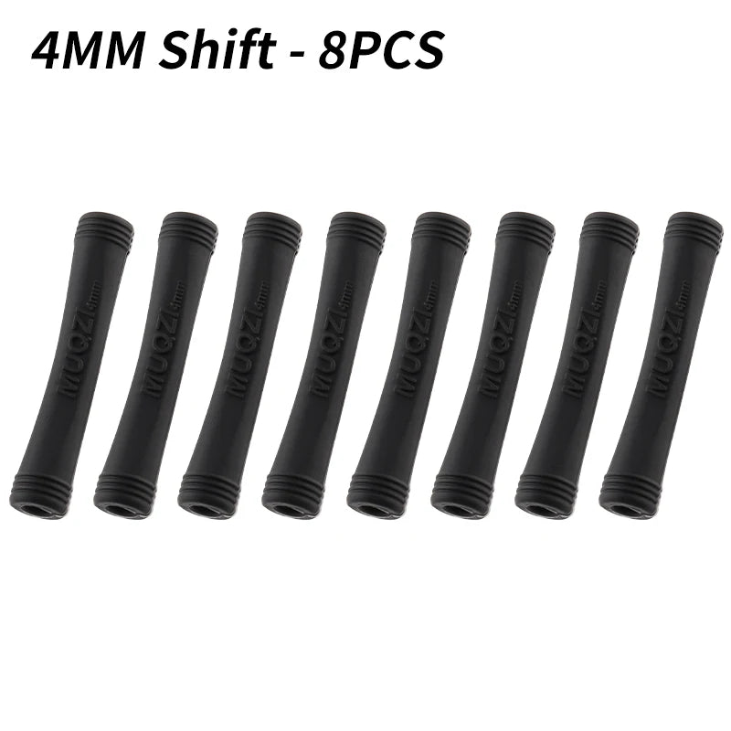 MUQZI 4/8pcs MTB Brake Shift Protection Sleeve Road Bike Frame Cable Housing Line Rubber Protector Cover Bicycle Accessories