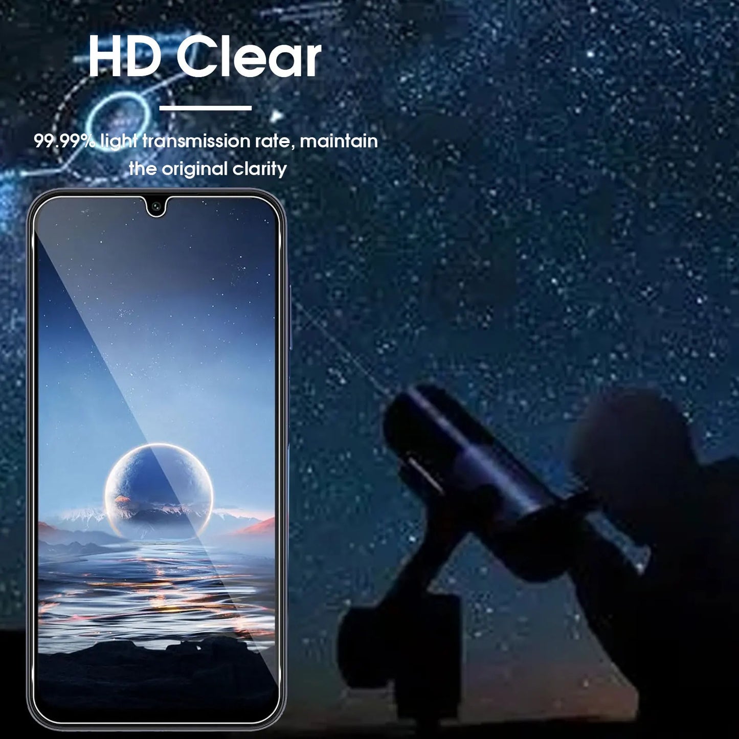 2/4Pcs 10D Tempered Glass For Samsung Galaxy A25 A25 5G Screen Protector Glass Film