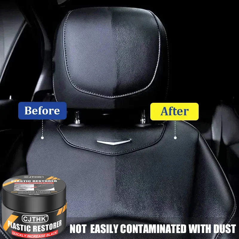 Car Plastic Restorer Back To Black Gloss Car Cleaning Products Plastic Leather Restore Auto Polish And Repair Coating Renovator