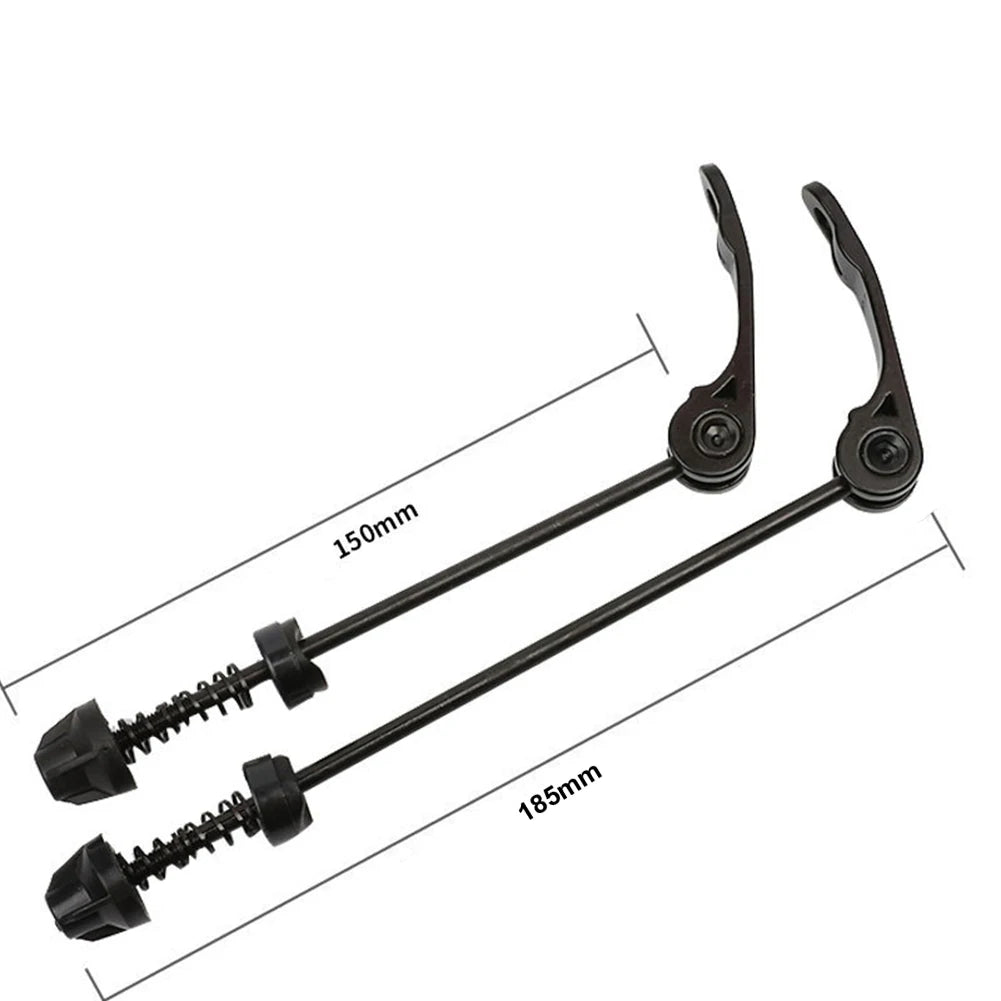 1Pair MTB Bike Rear Tire Quick Release QR Skewer Bicycle Wheel Hub Front 4.5mm Diameter Aluminum Outdoor Cycling Repair Tools