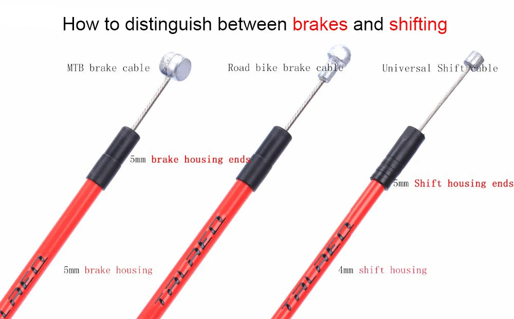 Bicycle Brake/Shift Cable&Housing Group Sets For MTB Bike Road Bicycle Shift Gear Derailleur/Brake kits Wire Tube Line Hose