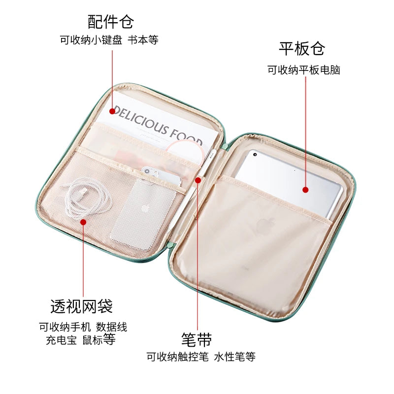 Tablet Bag 9-11inch For iPad Air4 5 Pro 11 10.9 iPad Case 10.5 inch For XiaoMi 5 Samsung Huawei Lenovo Shockproof Pouch Bags