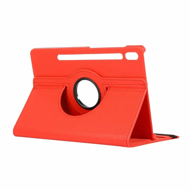 Case For Samsung Galaxy Tab A9 Plus S9 S8 S7 FE Plus 12.4 SM X210 X710 X716 X718 X810 X700 X800 360 Rotating Flip Stand Cover