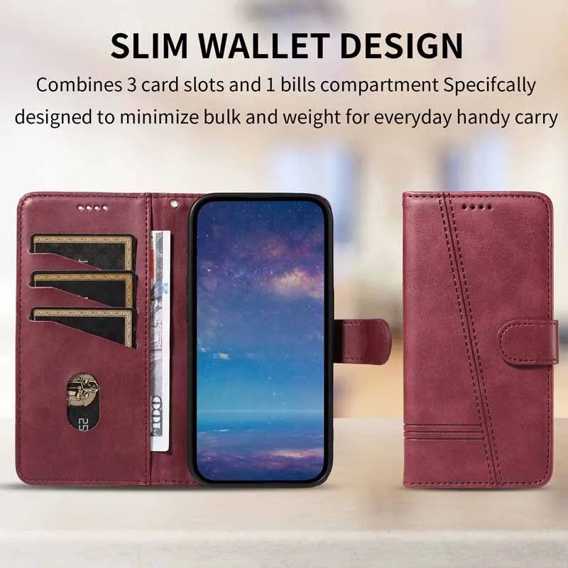 Wallet Case For Samsung A15 A25 A35 A55 5G Flip Leather Stand Card Book Coque for Galaxy A05 A05S M15 M35 M55 M 35 Phone Cover 
