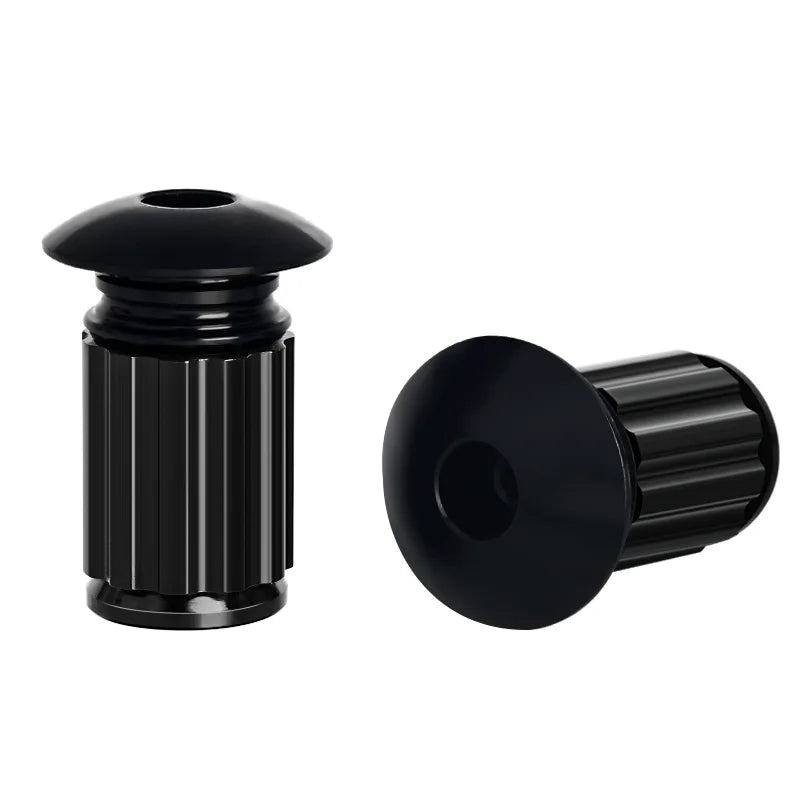 RIDERACE Bicycle Handlebar End Plugs Aluminum Alloy For MTB Mountain Bike Road Cycling Handle Bar Grips Cap Multi-color Cover