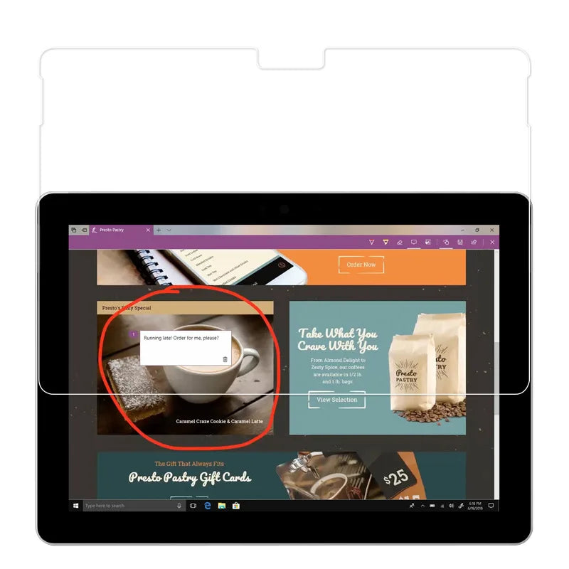 2pcs Screen Protector Tempered Glass For Microsoft Surface Go 2 3 10.5 Pro 4 5 6 7 8 9 X 12.3 HD Clear Anti Scratch Tablet Film