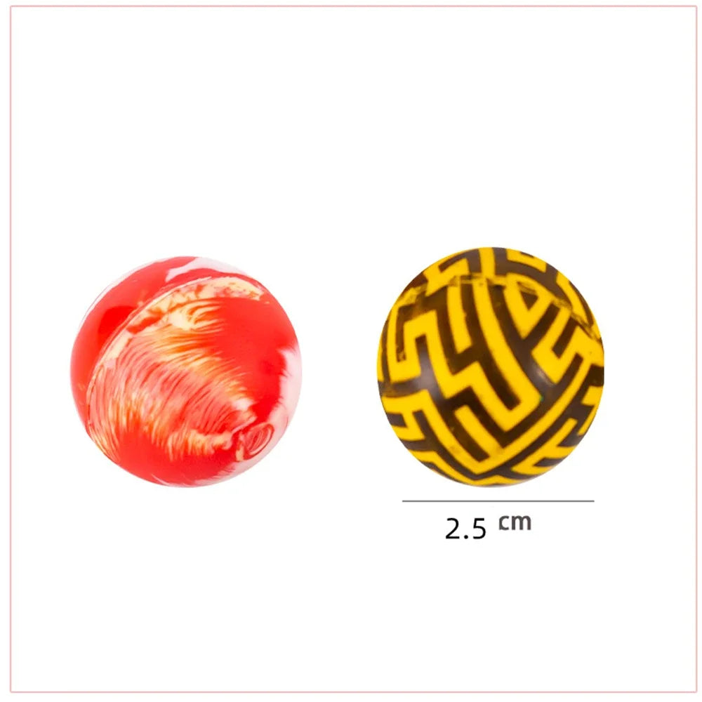 10/20/30/40/50Pcs Bouncy Ball Toys Kid Birthday Party Favors Gifts for Guests Rubber Bouncing Ball Prizes