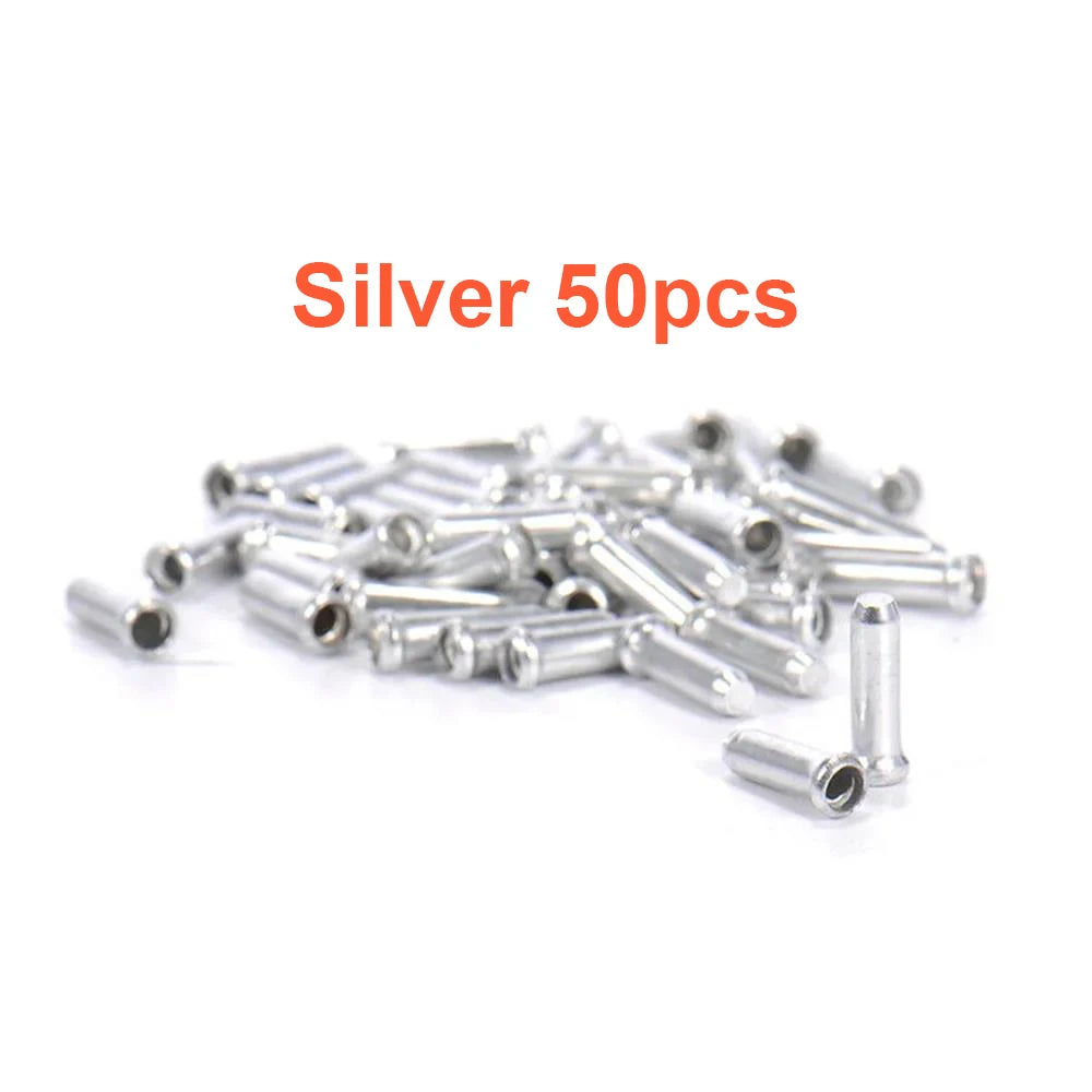 Bicycle Cable End Caps Bike Wire End Caps Brake Derailleur Shifter Cable Tips Crimps MTB Bike Bicycle Accessories